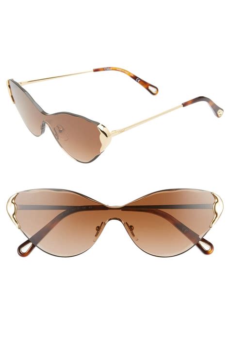 chloe 60mm cat eye sunglasses.